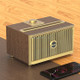 Oneder V6 Portable Wireless Bluetooth Speaker, Support Hands-free & FM & TF Card & AUX & USB Drive (Bronze)