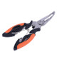 HENGJIA QT013 Multifunctional Stainless Steel Jaw Fishing Pliers Scissors Hook Removal Tool Line Cutter Fishing Tackle