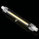 R7S 7W 500LM 118mm COB LED Bulb Glass Tube Replacement Halogen Lamp Spot Light, White Light