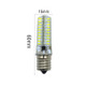 YWXLight E17 5W 80LEDs SMD 4014 Energy Saving LED Silicone Lamp (Cold White)