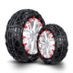 M5 Car Rubber Thicken Tire Emergency Anti-skid Chains Tyre Anti-slip Chains
