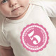 12 PCS/Set Newborn Baby Month Stickers 1-12 Months for Photo Keepsakes