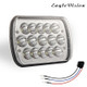 7 inch 5X7 H4 15W DC 9-30V 1500LM IP67 Car Truck Off-road Vehicle LED Work Lights / Headlight, with 15LEDs Lamps