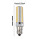 YWXLight 6PCS E12 7W AC 110-130V 152LEDs SMD 3014 Energy-saving LED Silicone Lamp (Warm White)