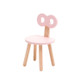 Cute Owl Child Chair Kindergarten Restaurant Chair(Pink)