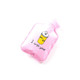 Cartoon Mini Water Injection Hot Water Bag Portable Hand Warmer, Color:Pink Cup
