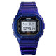 Skmei 1608 Multi-Function Student Electronic Watch Waterproof Timing Silicone Sports Watch(Blue)