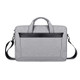 DJ06 Oxford Cloth Waterproof Wear-resistant Portable Expandable Laptop Bag for 15.4 inch Laptops, with Detachable Shoulder Strap(Grey)