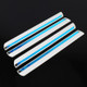 4 PCS Universal Car Auto Plastic Wrap Rubber Front Rear Body Bumper Guard Protector Strip Sticker