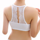 Lace Beauty Strap With Chest Pad Wrapped Chest, Size:One Size(Black)