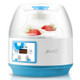 Yogurt Machine Household Automatic Glass Liner Multifunction Rice Wine Maker(Blue White)