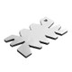Stainless Steel Screw Thread Cutting Angle Gauge Measuring Tool