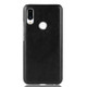 Shockproof Litchi Texture PC + PU Case for Meizu Note 9 (Black)