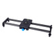 YELANGU L40T 40cm Carbon Fiber Slide Rail Track for SLR Cameras / Video Cameras (Black)