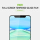 For iPhone 11 MOFI 9H 2.5D Full Screen Tempered Glass Film(Black)