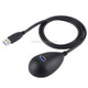 AVM USB 3.0 Male to Female Extension Data Sync Power Charge Cable Desktop Base Dock Holder, Cable Length: 80cm