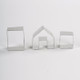 5 PCS Christmas Gingerbread House Biscuit Cutter Set Stainless Steel Cookie Mould(BXG6254)