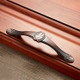 5 PCS 6034-128 Solid Wood Furniture Cabinet Handle Red Bronze Handles