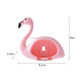 Flamingo Punch-free Cute Animals Suction Bathroom Toothbrush Hooker Toothbrush Holder(Pink)