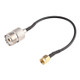 15cm UHF Female to SMA Male Adapter RG174 Cable