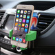 SHUNWEI SD-1027 Car Auto Multi-functional ABS Air Vent Drink Holder Bottle Cup Holder Phone Holder Mobile Mount (Green)