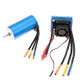 3674 2250KV 4P Sensorless Brushless Motor with 120A Brushless Electronic Speed Controller for 1/8 RC Car Truck
