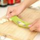 2 PCS Multifunctional Stainless Steel Arc-shaped Garlic Press Household Manual Garlic Crusher, Random Color Delivery