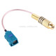 15cm RCA Female to FAKRA Z Type Female RG316 Cable with Spring