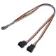 1 to 2 4 Pin Computer Components Chassis Fan Cable, Length: 30cm