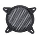 5 inch Car Auto Metal Mesh Black Round Hole Subwoofer Loudspeaker Protective Cover Mask Kit with Fixed Holder