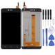 LCD Screen and Digitizer Full Assembly for Wiko Jerry Max(Black)