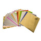 50 PCS A4 Size Foil Papers, Random Colors Delivery