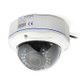 COTIER TV-537H5/IP AF POE H.264++ 5MP IP Dome Camera Auto Focus 4x Zoom 2.8-12MM Lens Surveillance Cameras(White)