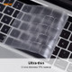 ENKAY TPU Keyboard Protector Cover for MacBook Pro 13.3 inch with Touch Bar (2016) & Pro 15.4 inch (2016) with Touch Bar, US Version