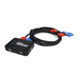 2 Ports USB HDMI KVM Switch Switcher with Cable for Monitor, Keyboard, Mouse, HDMI Switch, Support U Disk Read