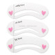 3 in 1 Eyebrow Stencil Shape Template Tools