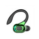 F8 Bluetooth 5.1 Ear-Mounted Stereo Wireless Sports Earphone(Black+Green)