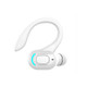 F8 Bluetooth 5.1 Ear-Mounted Stereo Wireless Sports Earphone(White)