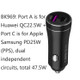 QIAKEY BK969 Dual Ports Fast Charge Car Charger