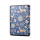 For Amazon Kindle Paperwhite 5 2021 Pattern PU Leather Tablet Case(Elk Blue)