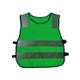 Safety Kids Reflective Stripes Clothing Children Reflective Vest(Dark Green)