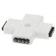 4 Pin 4 Way + Shape Female Connector for RGB LED Flexible Strip