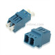LC-LC Single-Mode Duplex Fiber Flange / Connector / Adapter / Lotus Root Device(Blue)