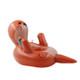 Sea Lion Shape Inflatable Coaster Water Floating Drink Cup Holder