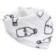 Cotton Multi-layer Printed Double Snap Triangle Scarf Bib Children Saliva Towel(Feeding Bottle)