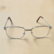 Full Metal Frame Resin Lenses Presbyopic Glasses Reading Glasses +4.00D(Silver)