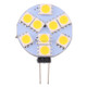 G9 9 LEDs SMD 5050 108LM 2800-3200K Stepless Dimming Energy Saving Light Pin Base Lamp Bulb, DC 12V(Warm White)