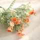 Zhongye Chrysanthemum Small Fresh Artificial Flower Garden Wedding Home Decoration Flower(Orange)