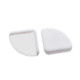 4 Pcs/Set Baby Child Silicone Safety Thickening Protective Table Corner Crash Pad(White)