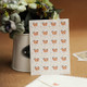 2 PCS Cartoon Animal Album Corner Stickers Accessories Hand-paste Products(Bear)